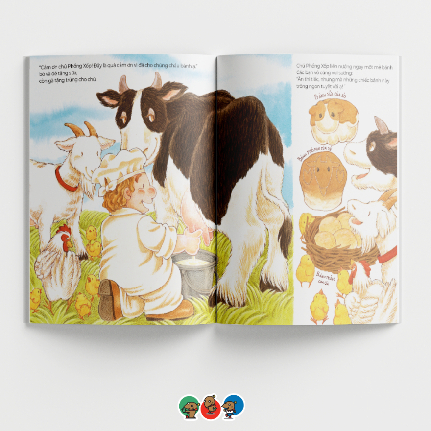 tranh truyện ehon nhật bản - tiệm mỳ lừng danh