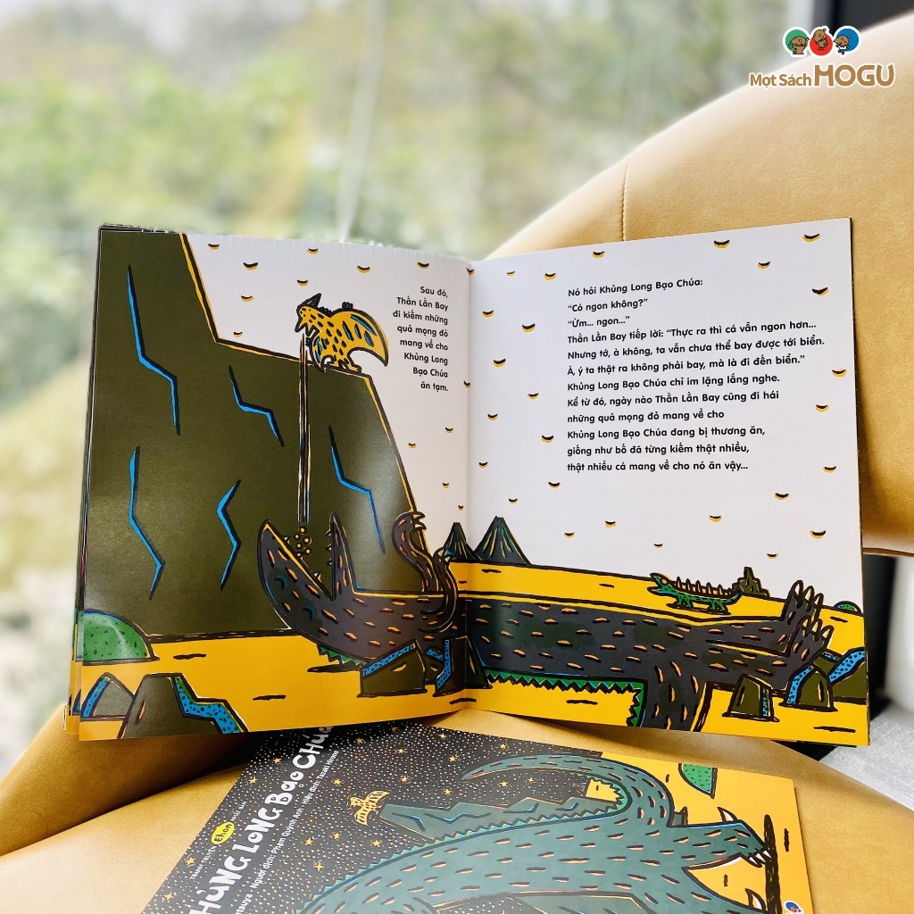 tranh truyện ehon nhật bản - tớ là khủng long bạo chúa