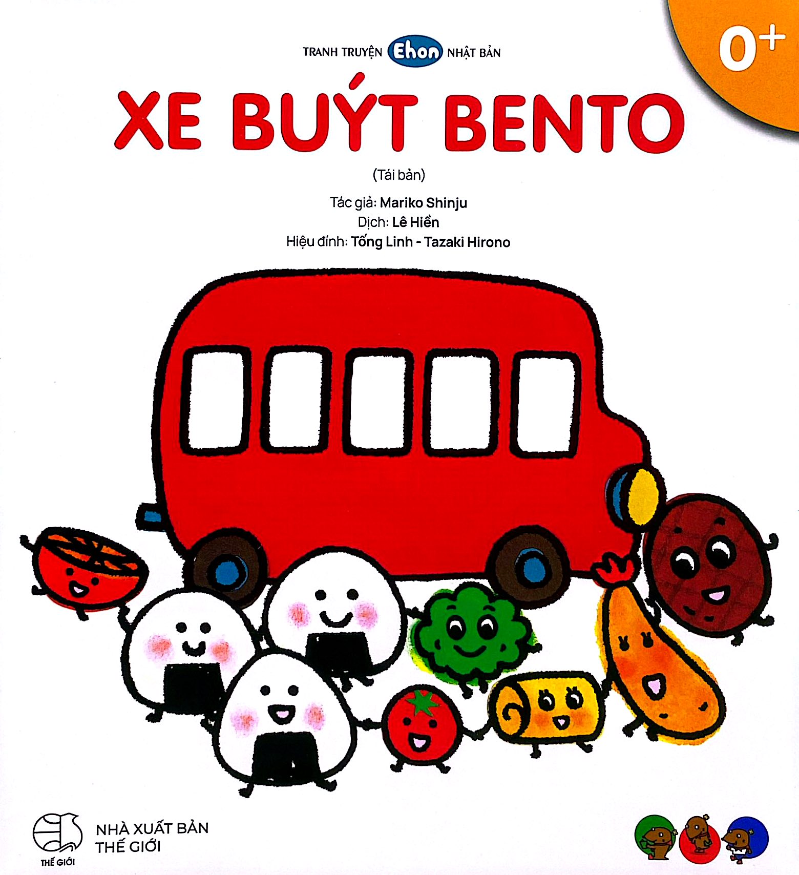 Tranh Truyện Ehon Nhật Bản - Xe Buýt Bento (Tái Bản 2026)