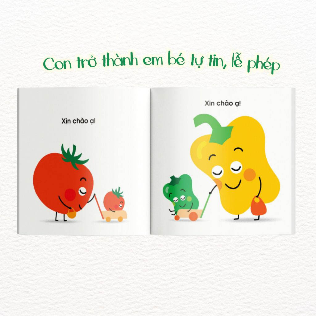 tranh truyện ehon nhật bản - xin chào!