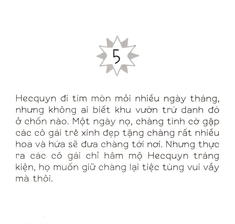 tranh truyện ghép - hecquyn và ba quả táo vàng