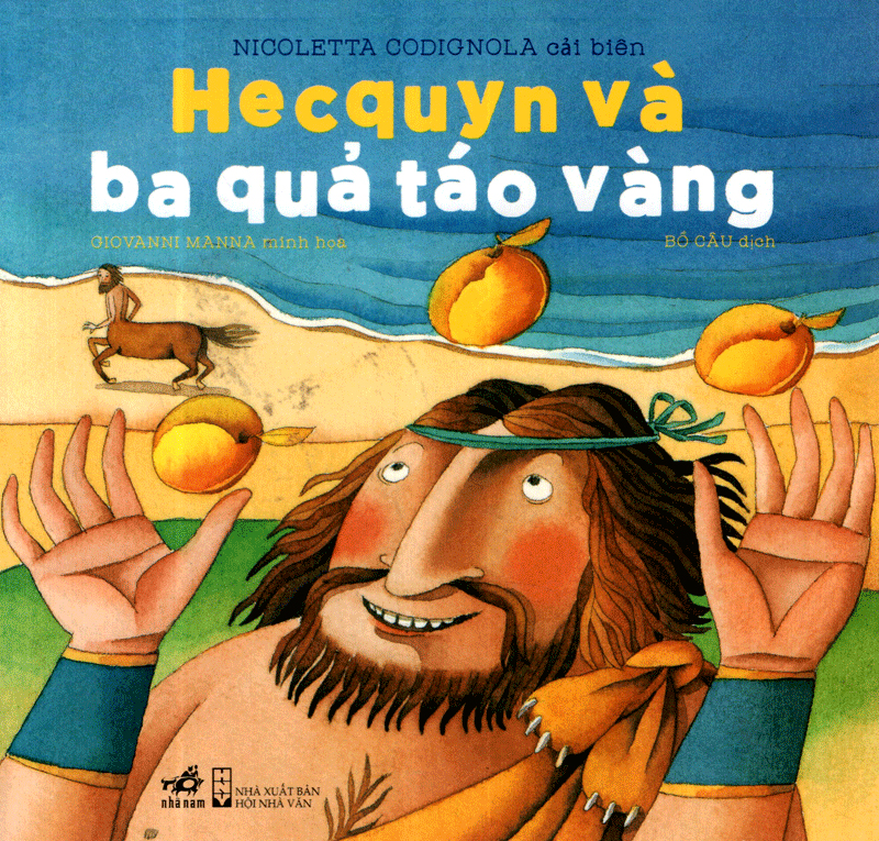 tranh truyện ghép - hecquyn và ba quả táo vàng