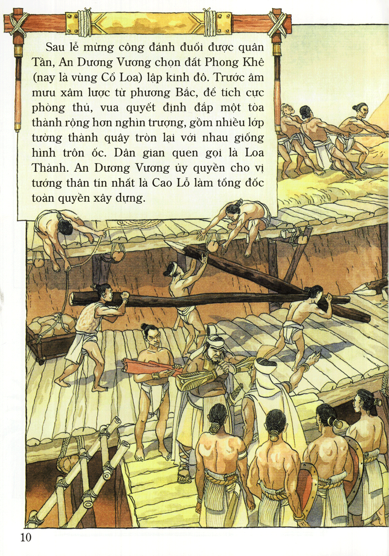 tranh truyện lịch sử việt nam - an dương vương (tái bản 2023)