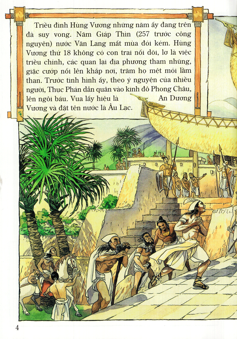 tranh truyện lịch sử việt nam - an dương vương (tái bản 2023)