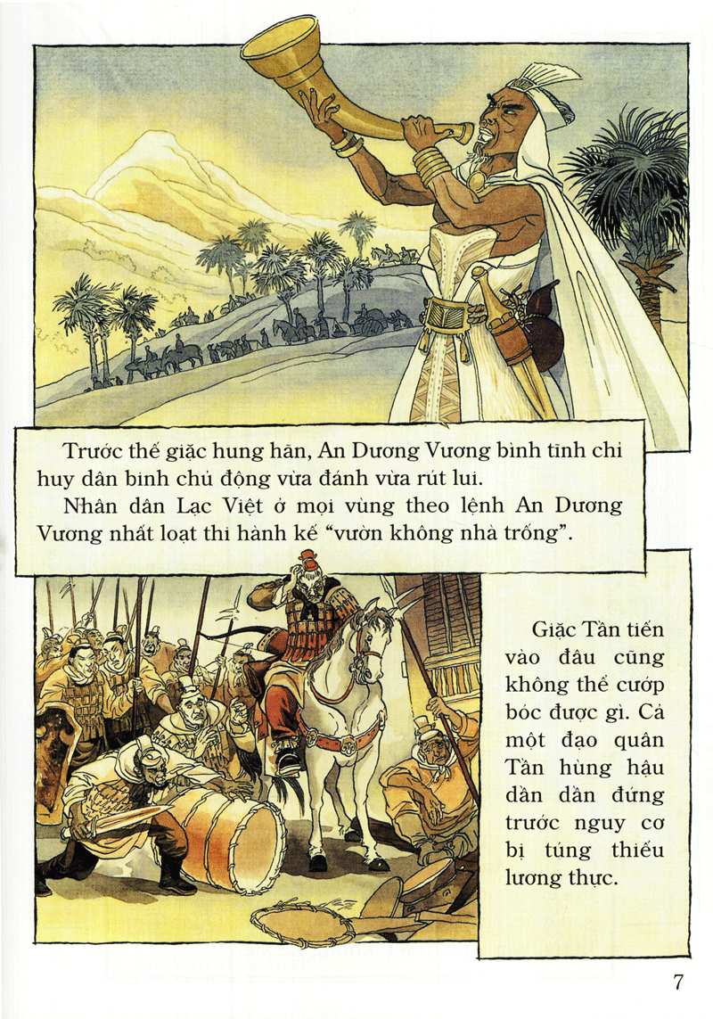 tranh truyện lịch sử việt nam - an dương vương (tái bản 2023)