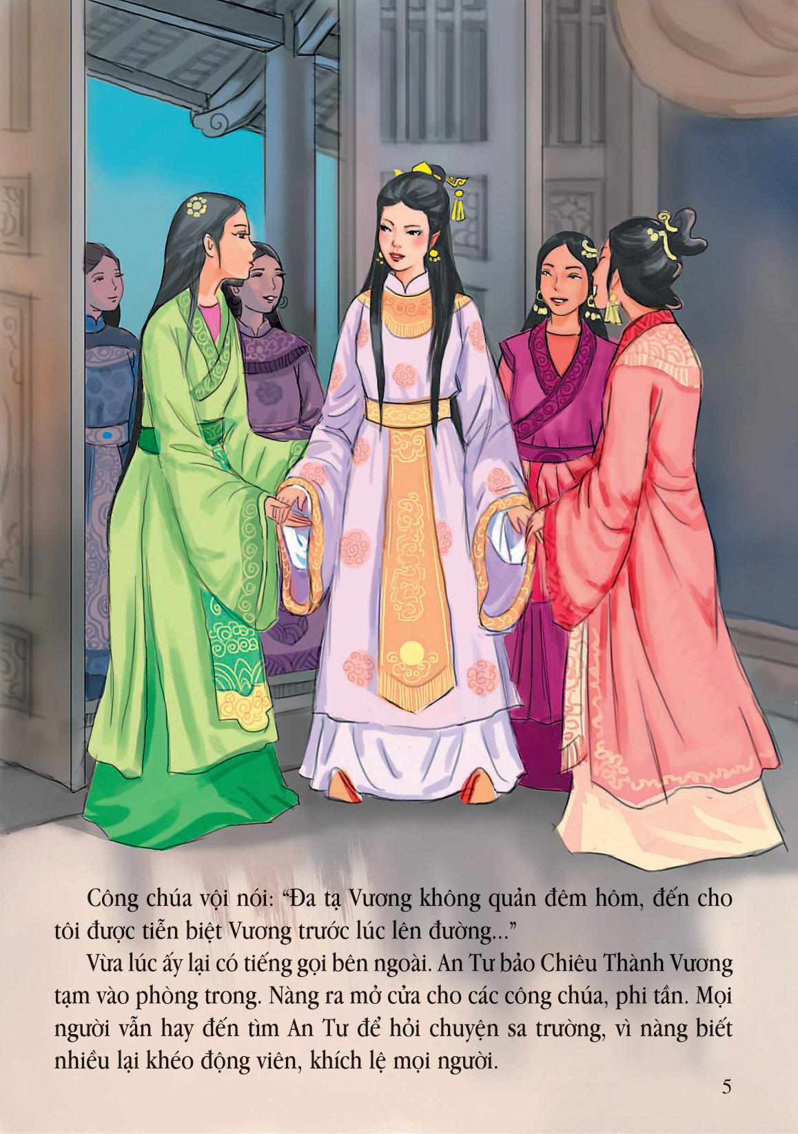 tranh truyện lịch sử việt nam - an tư công chúa (tái bản 2023)