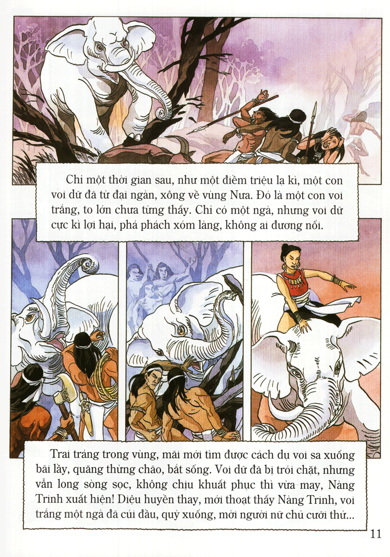 tranh truyện lịch sử việt nam - bà triệu (tái bản 2023)