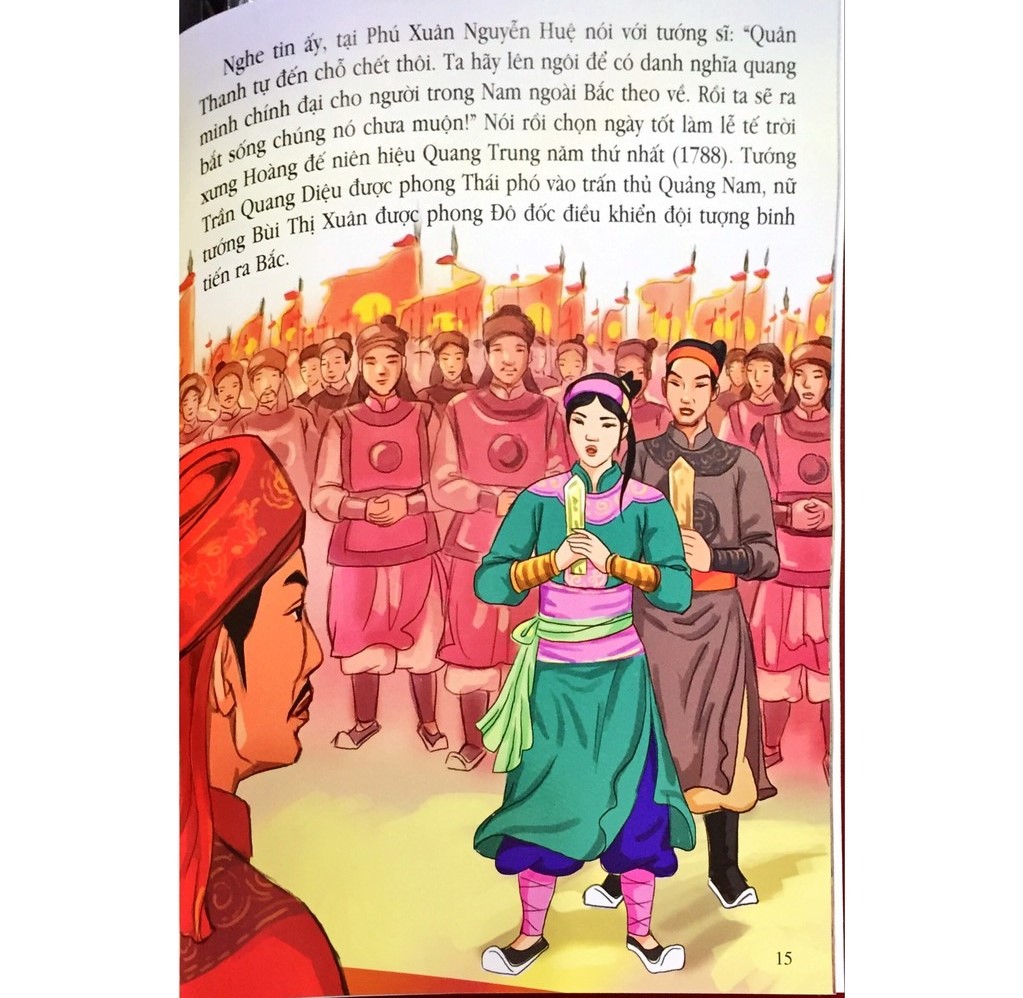 Tranh Truyen Lich Su Viet Nam - Bui Thi Xuan