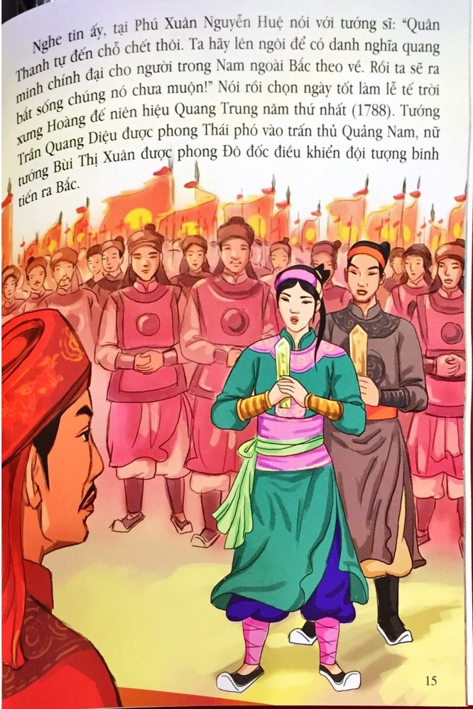 tranh truyện lịch sử việt nam - bùi thị xuân (tái bản 2023)