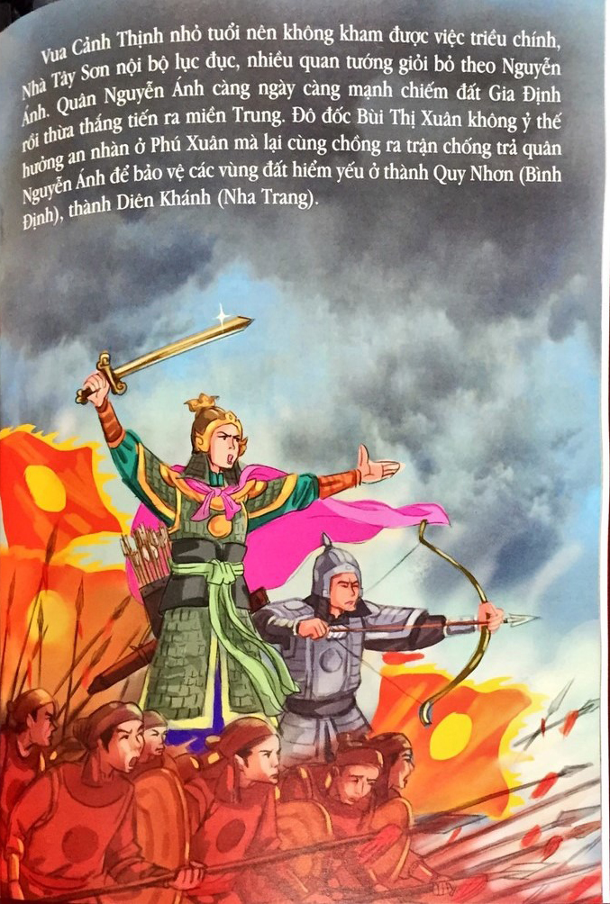 tranh truyện lịch sử việt nam - bùi thị xuân (tái bản 2023)