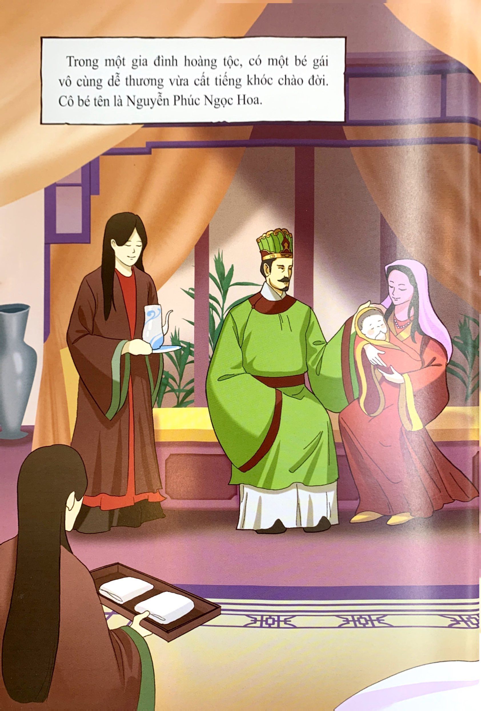 tranh truyện lịch sử việt nam - công nữ anio