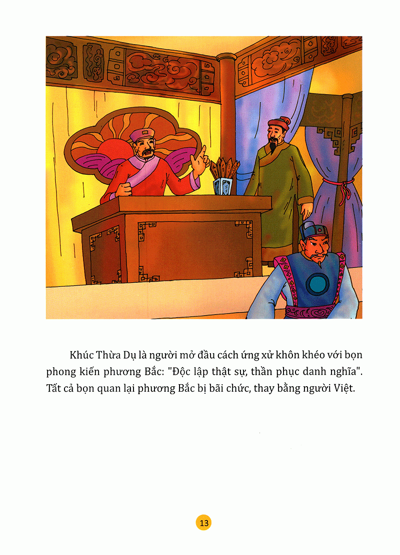 tranh truyện lịch sử việt nam - dấy nghiệp trung hưng - bước đầu độc lập