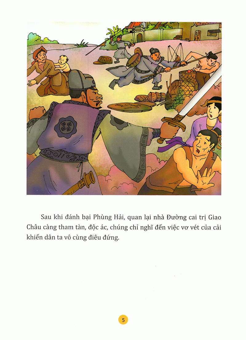 tranh truyện lịch sử việt nam - dấy nghiệp trung hưng - bước đầu độc lập