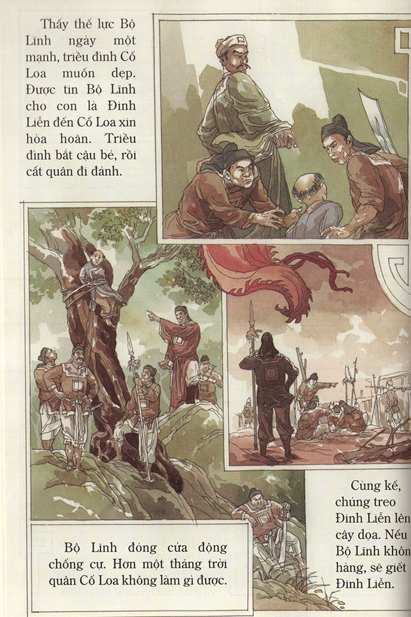 tranh truyện lịch sử việt nam - đinh bộ lĩnh (tái bản 2023)