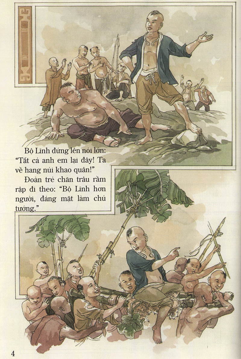 tranh truyện lịch sử việt nam - đinh bộ lĩnh (tái bản 2023)