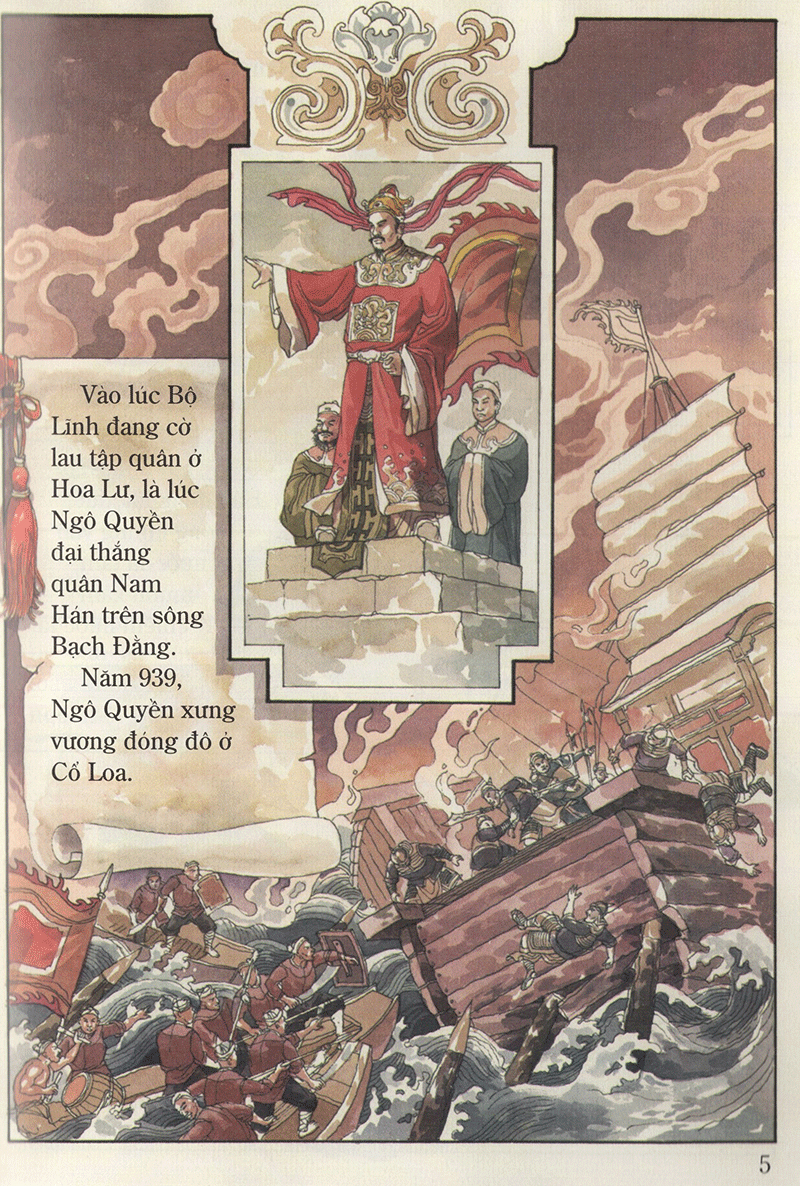 tranh truyện lịch sử việt nam - đinh bộ lĩnh (tái bản 2023)