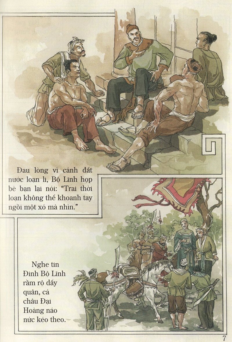 tranh truyện lịch sử việt nam - đinh bộ lĩnh (tái bản 2023)