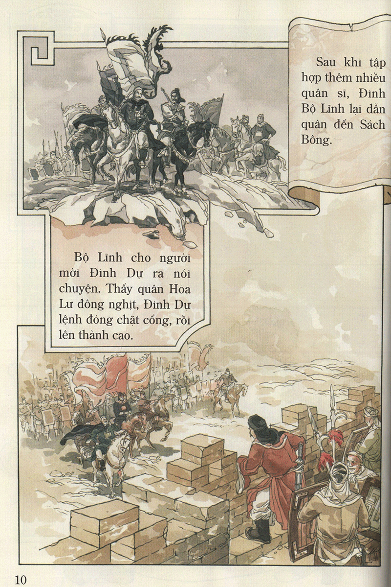 tranh truyện lịch sử việt nam - đinh bộ lĩnh (tái bản 2023)