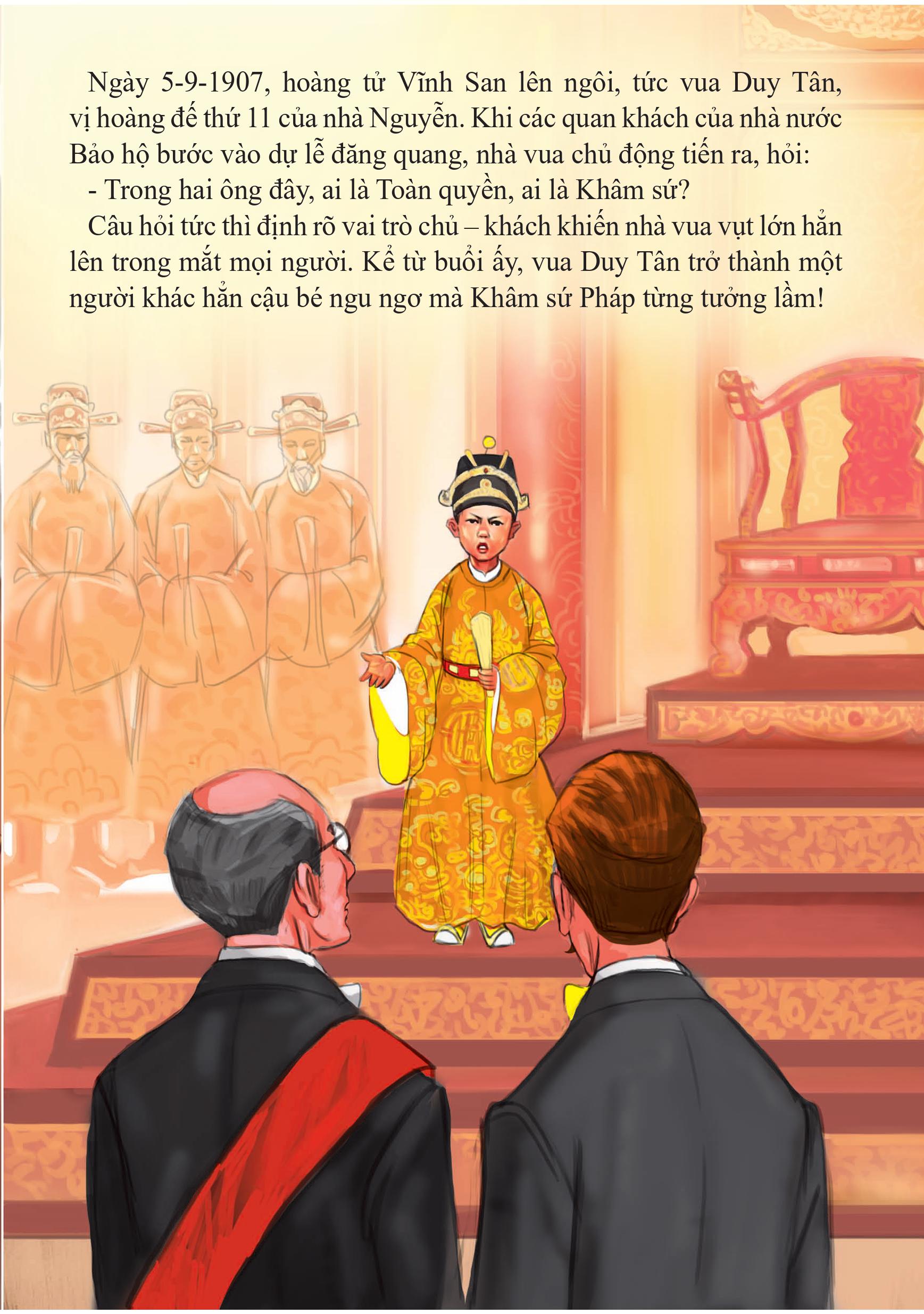 tranh truyện lịch sử việt nam - duy tân (tái bản 2023)