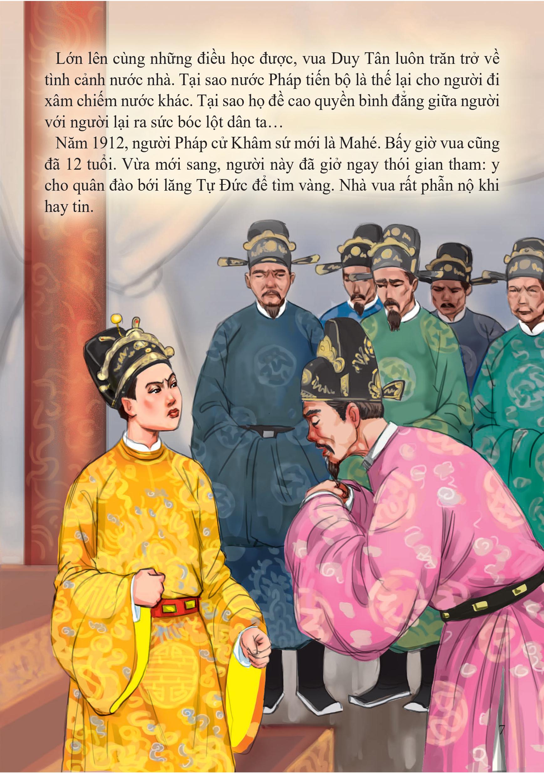 tranh truyện lịch sử việt nam - duy tân (tái bản 2023)