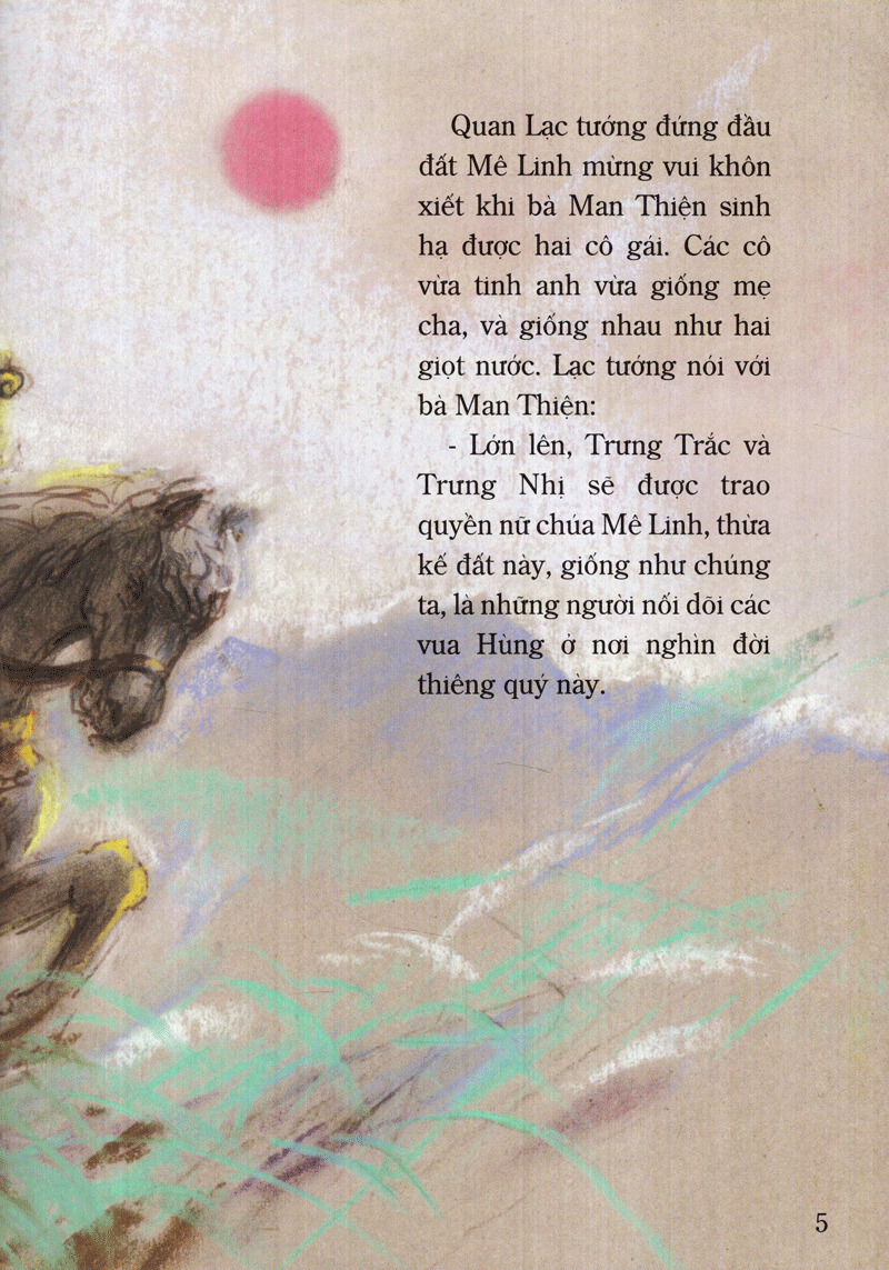 tranh truyện lịch sử việt nam - hai bà trưng (tái bản 2023)