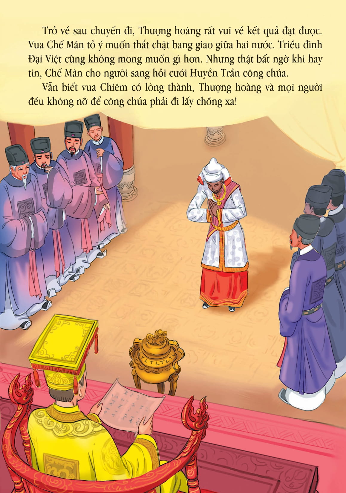 tranh truyện lịch sử việt nam - huyền trân công chúa (tái bản 2023)