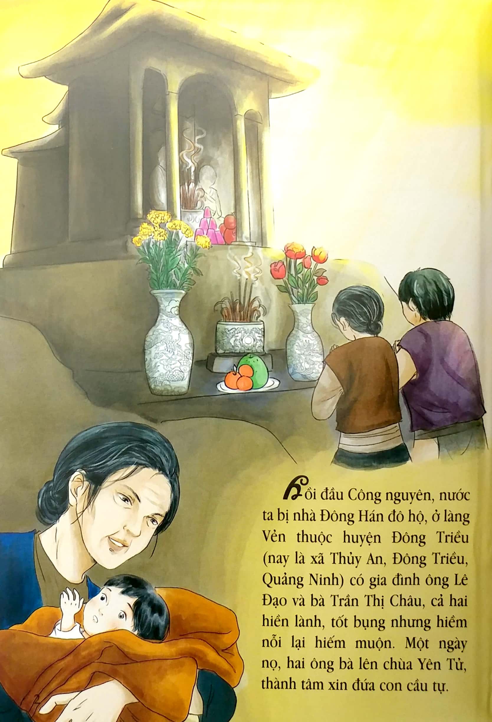 tranh truyện lịch sử việt nam - lê chân (tái bản 2023)