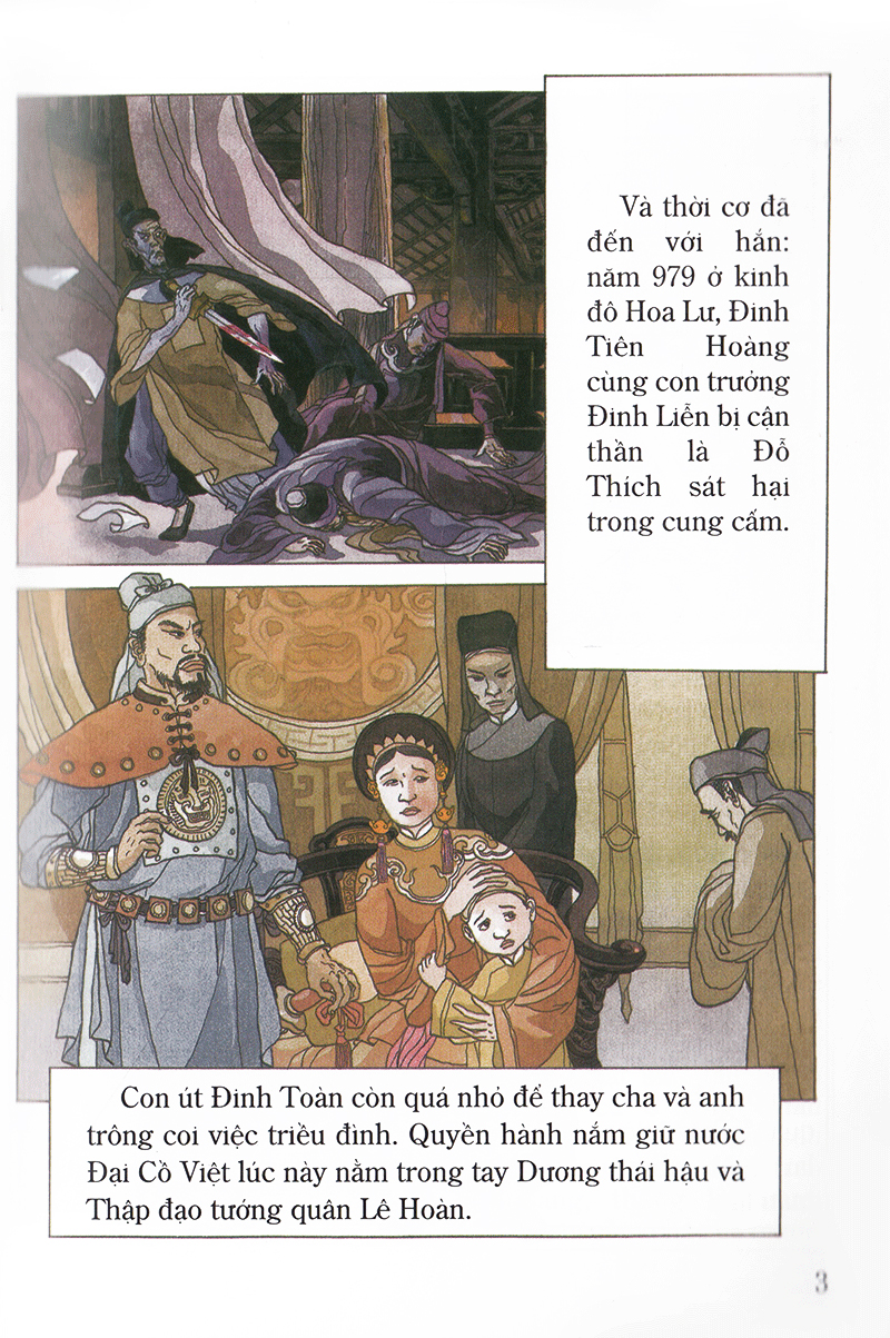 tranh truyện lịch sử việt nam - lê đại hành (tái bản 2023)