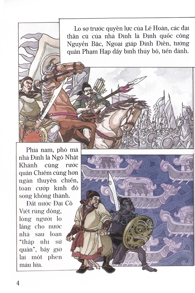 tranh truyện lịch sử việt nam - lê đại hành (tái bản 2023)