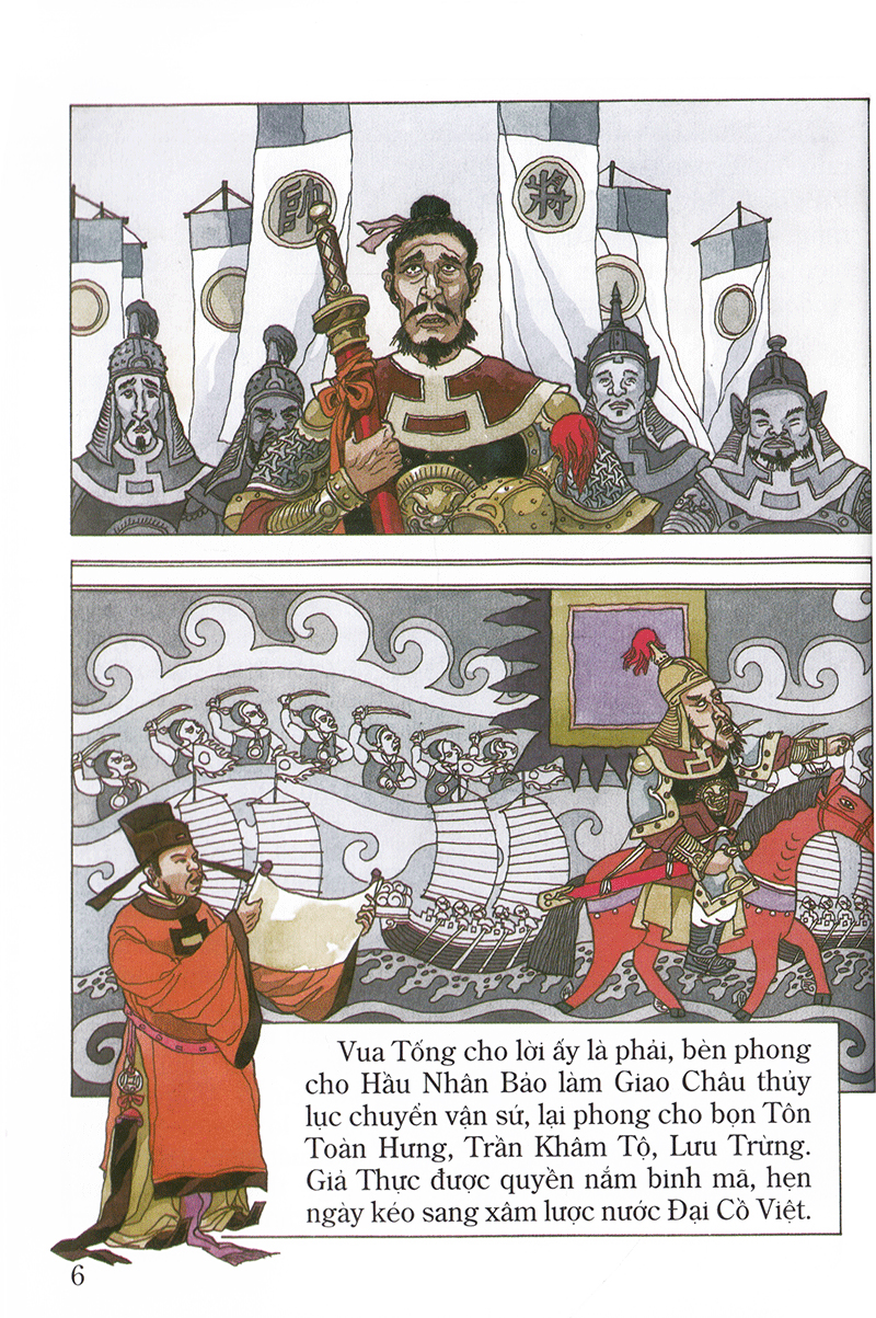 tranh truyện lịch sử việt nam - lê đại hành (tái bản 2023)