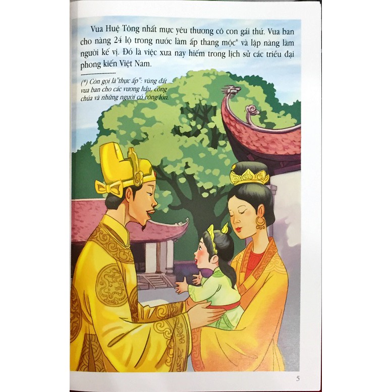 tranh truyện lịch sử việt nam - lý chiêu hoàng