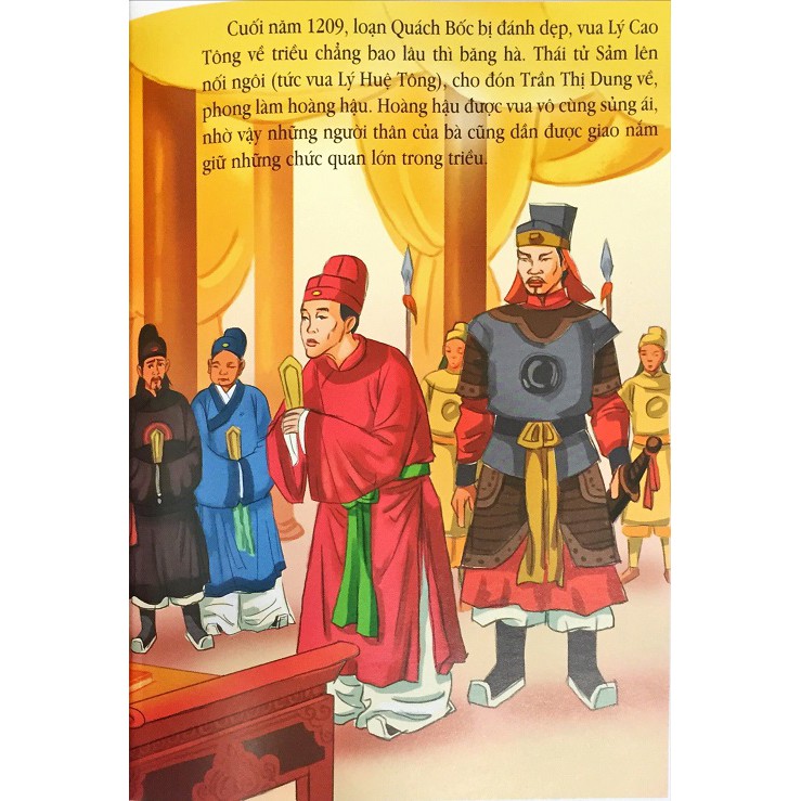 tranh truyện lịch sử việt nam - lý chiêu hoàng