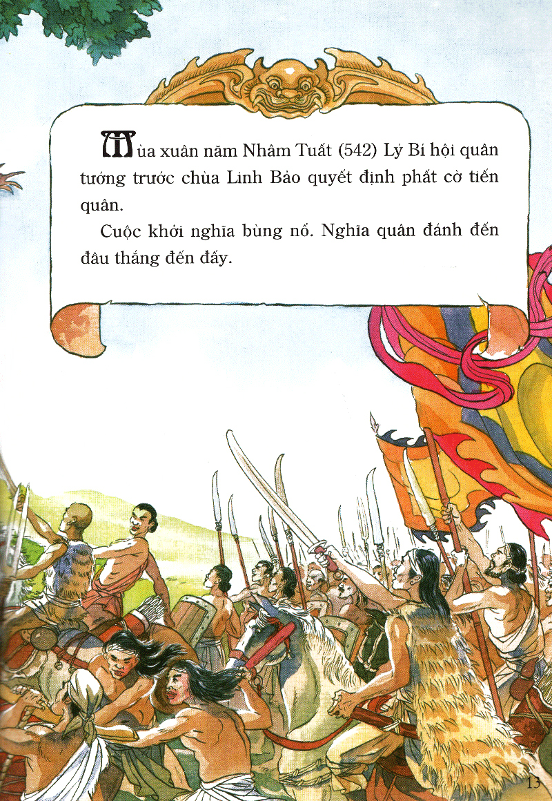 tranh truyện lịch sử việt nam - lý nam đế (tái bản 2023)