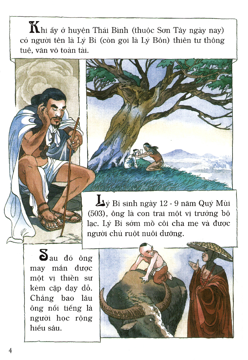 tranh truyện lịch sử việt nam - lý nam đế (tái bản 2023)