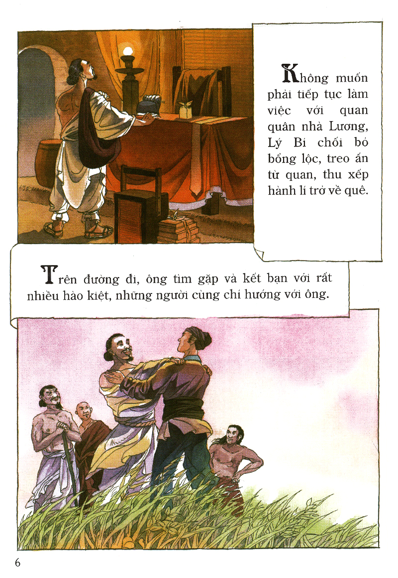 tranh truyện lịch sử việt nam - lý nam đế (tái bản 2023)