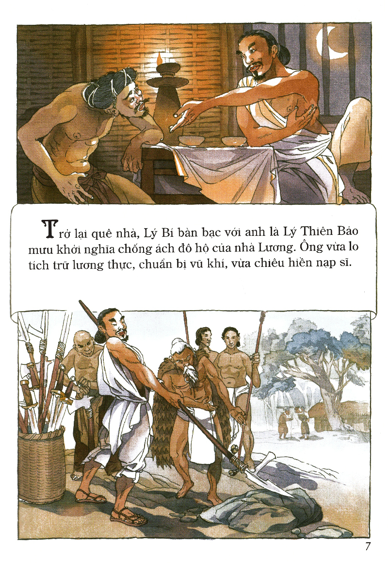 tranh truyện lịch sử việt nam - lý nam đế (tái bản 2023)