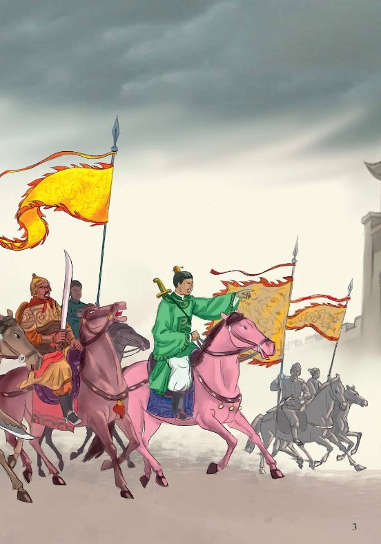 tranh truyện lịch sử việt nam - lý thái tông