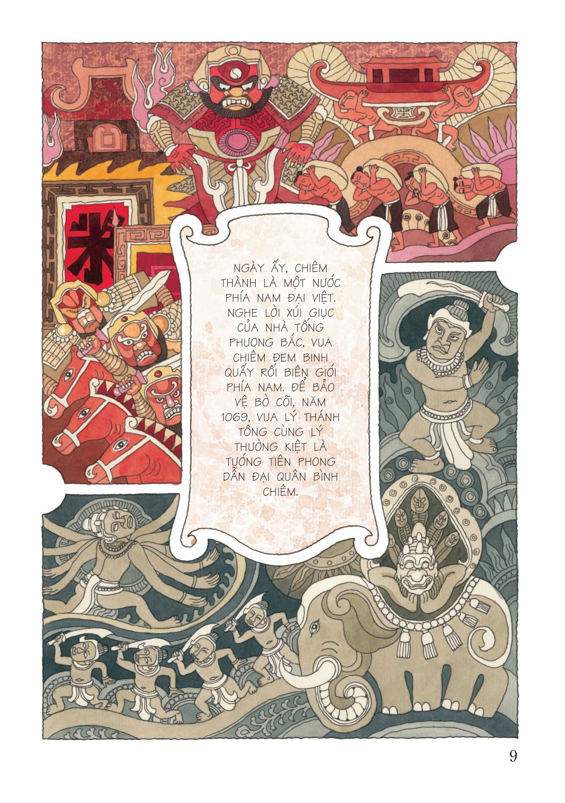 tranh truyện lịch sử việt nam - lý thường kiệt (tái bản 2023)