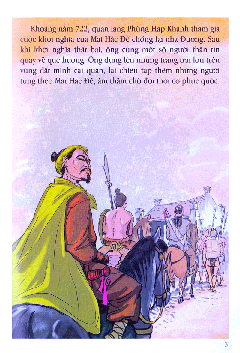 tranh truyện lịch sử việt nam - phùng hưng (tái bản 2023)