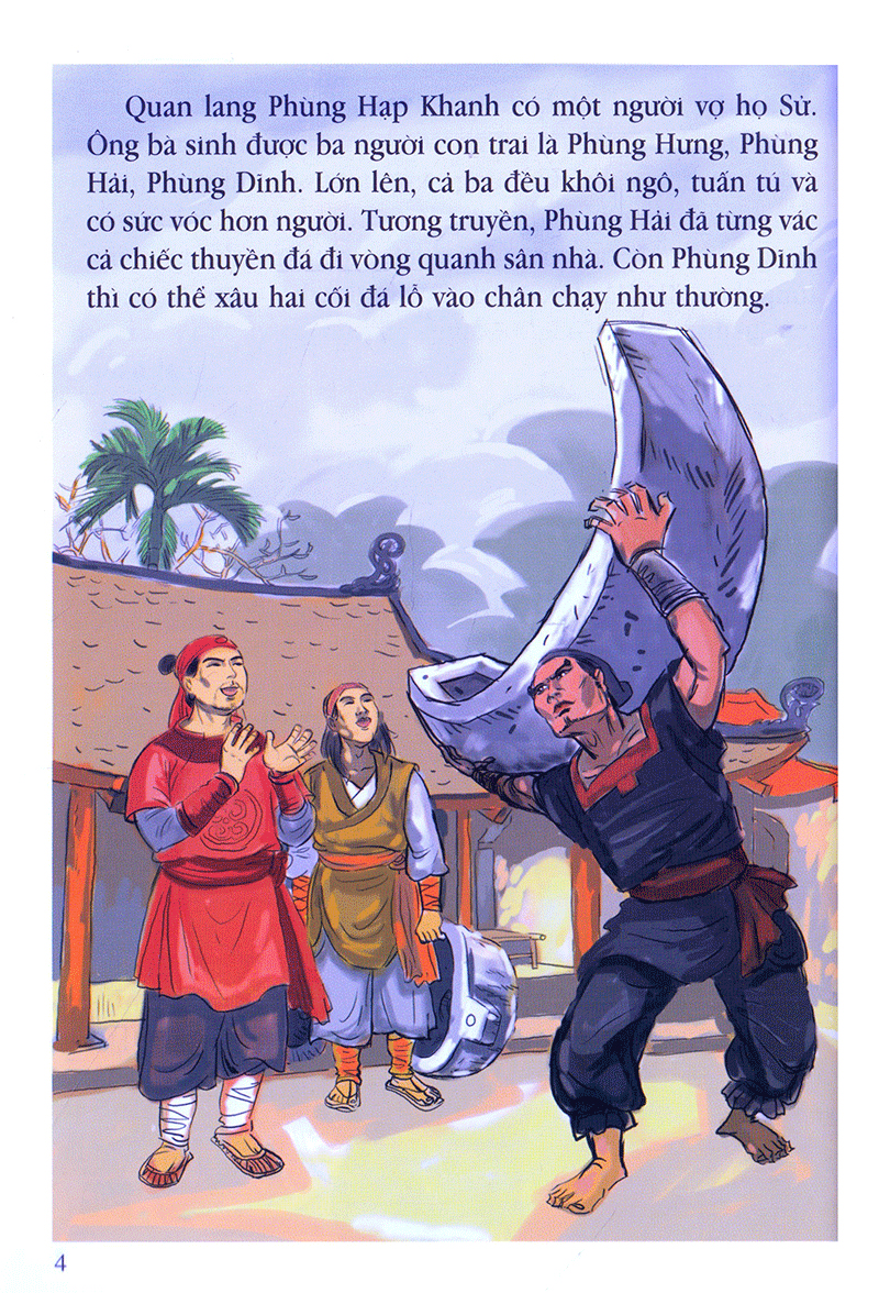tranh truyện lịch sử việt nam - phùng hưng (tái bản 2023)