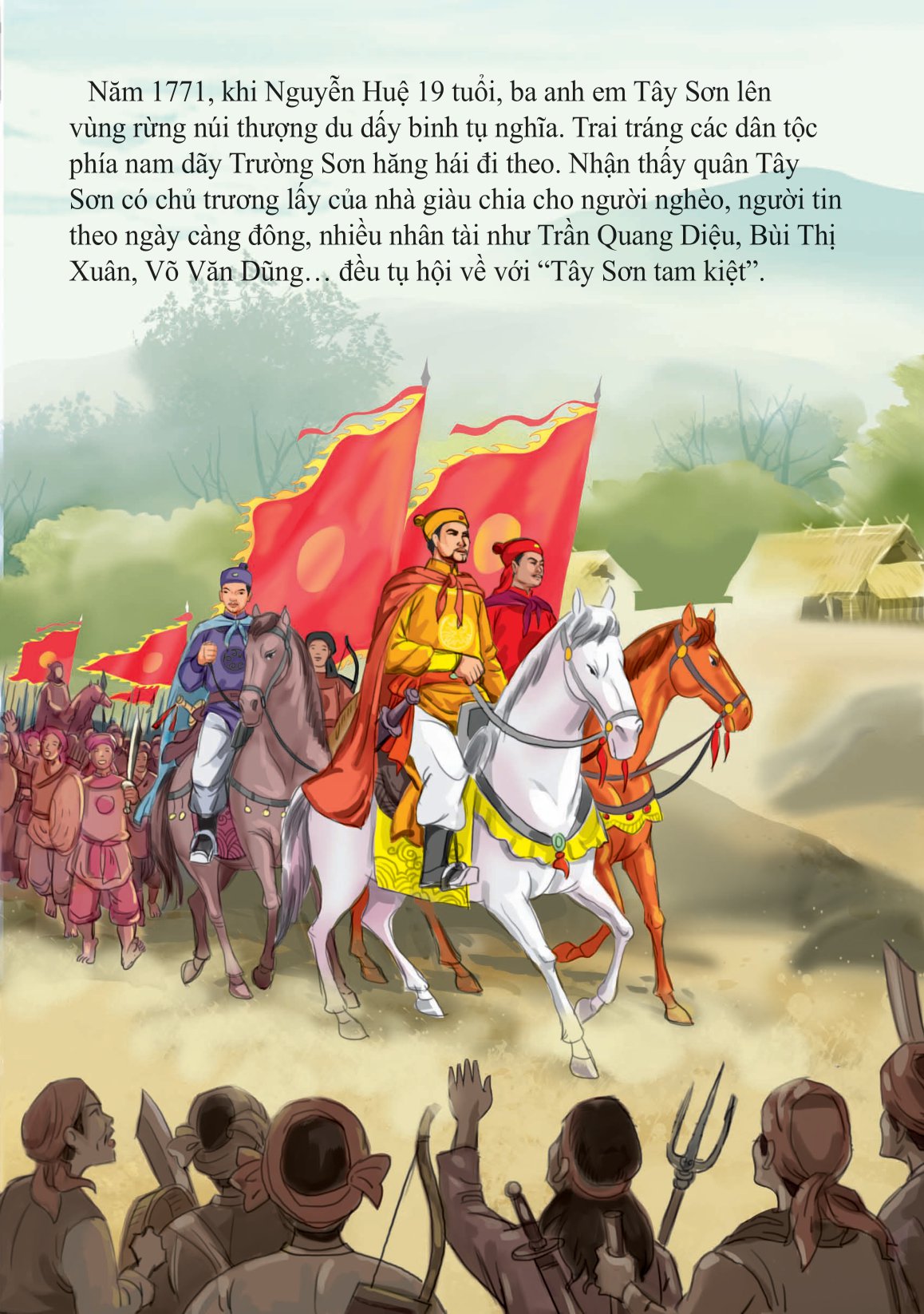 tranh truyện lịch sử việt nam - quang trung (tái bản 2023)