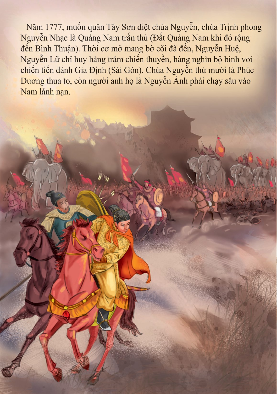 tranh truyện lịch sử việt nam - quang trung (tái bản 2023)