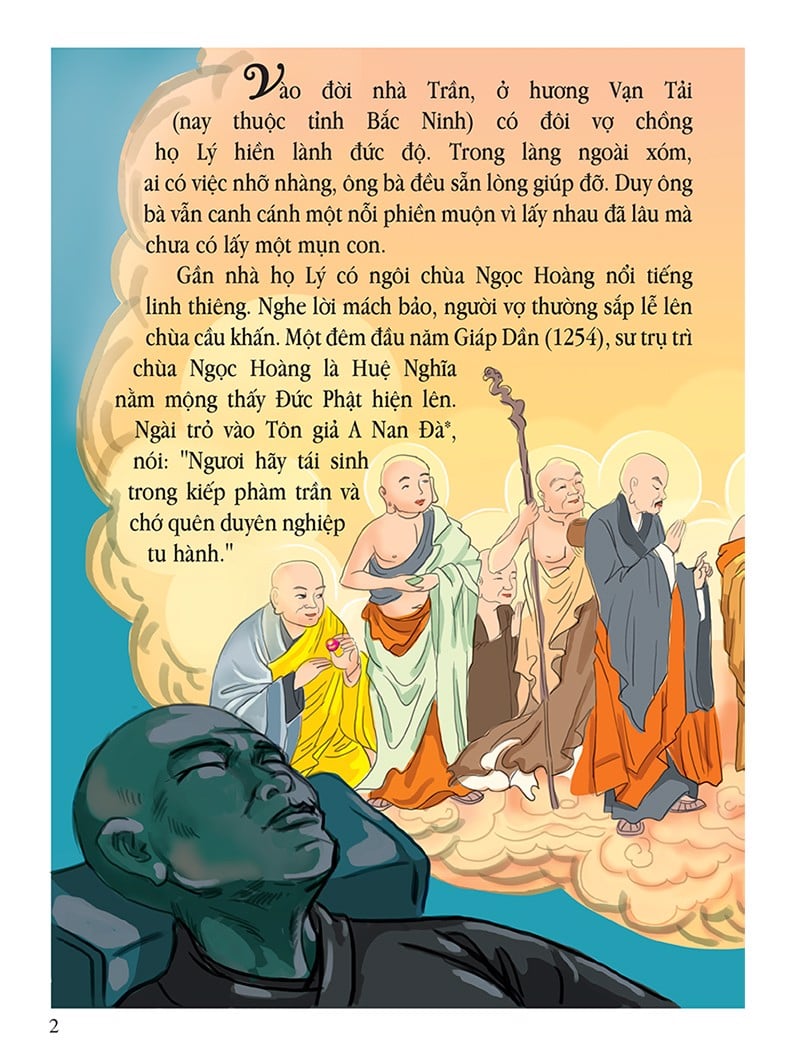 tranh truyện lịch sử việt nam - thiền sư huyền quang (tái bản 2023)