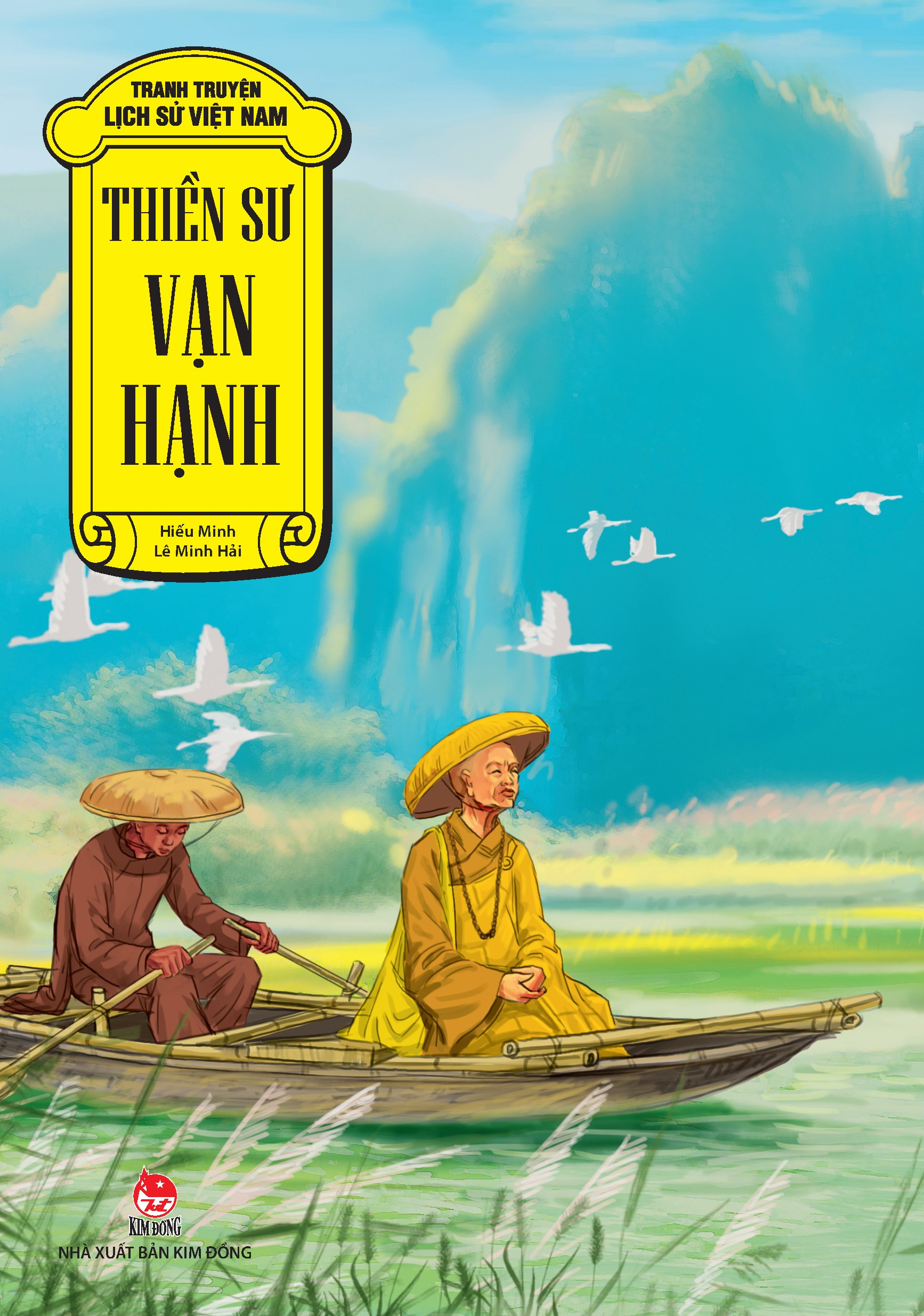 tranh truyện lịch sử việt nam - thiền sư vạn hạnh