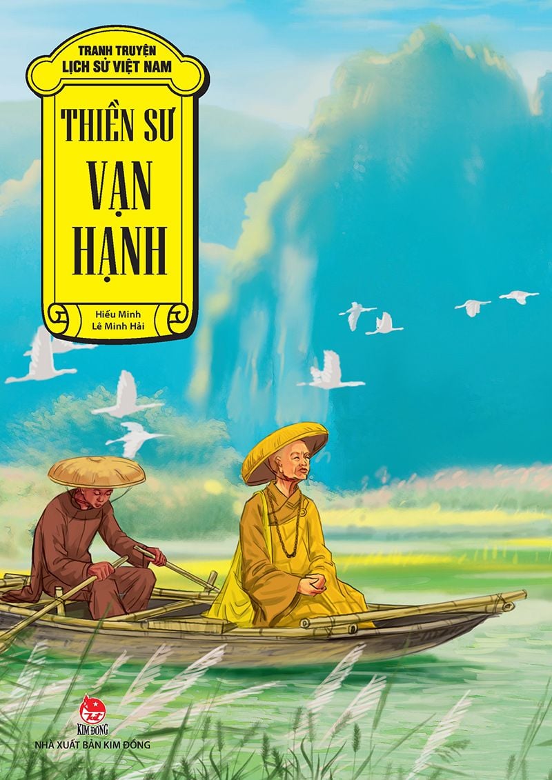 tranh truyện lịch sử việt nam - thiền sư vạn hạnh