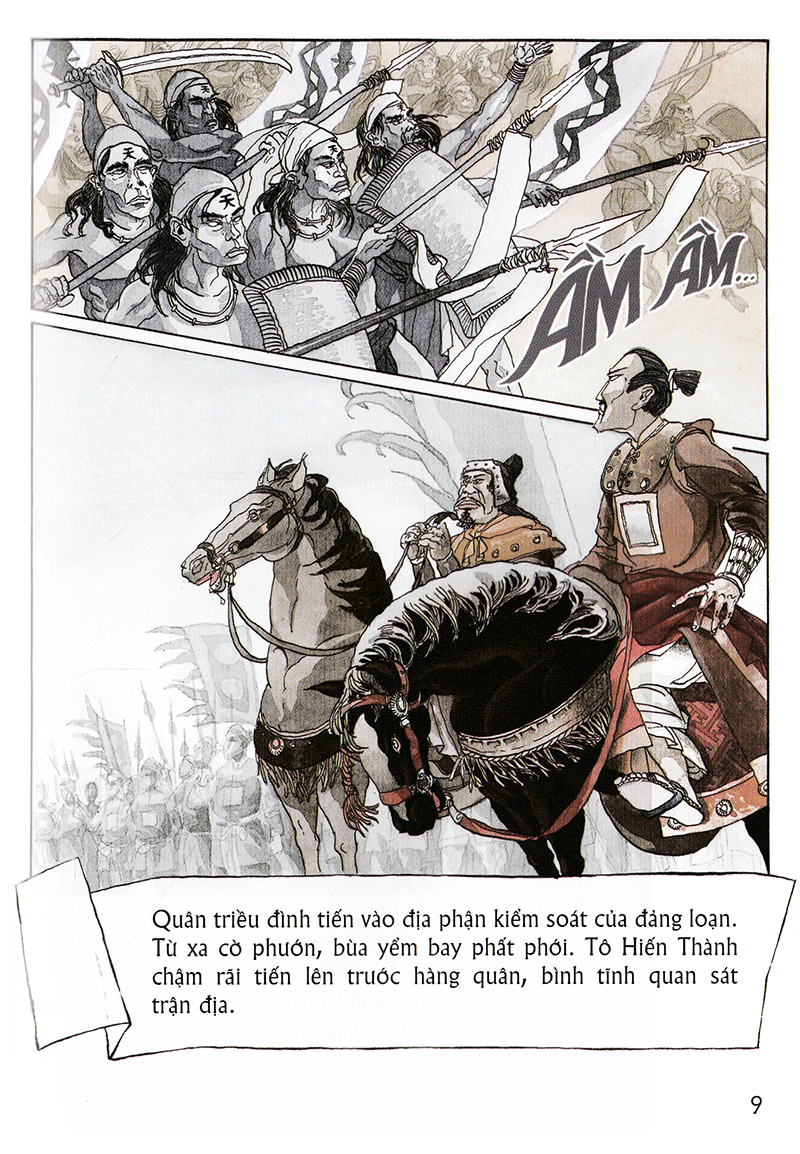 tranh truyện lịch sử việt nam - tô hiến thành (tái bản 2023)