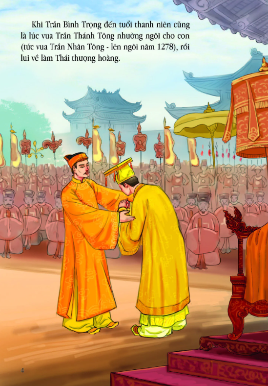 tranh truyện lịch sử việt nam - trần bình trọng