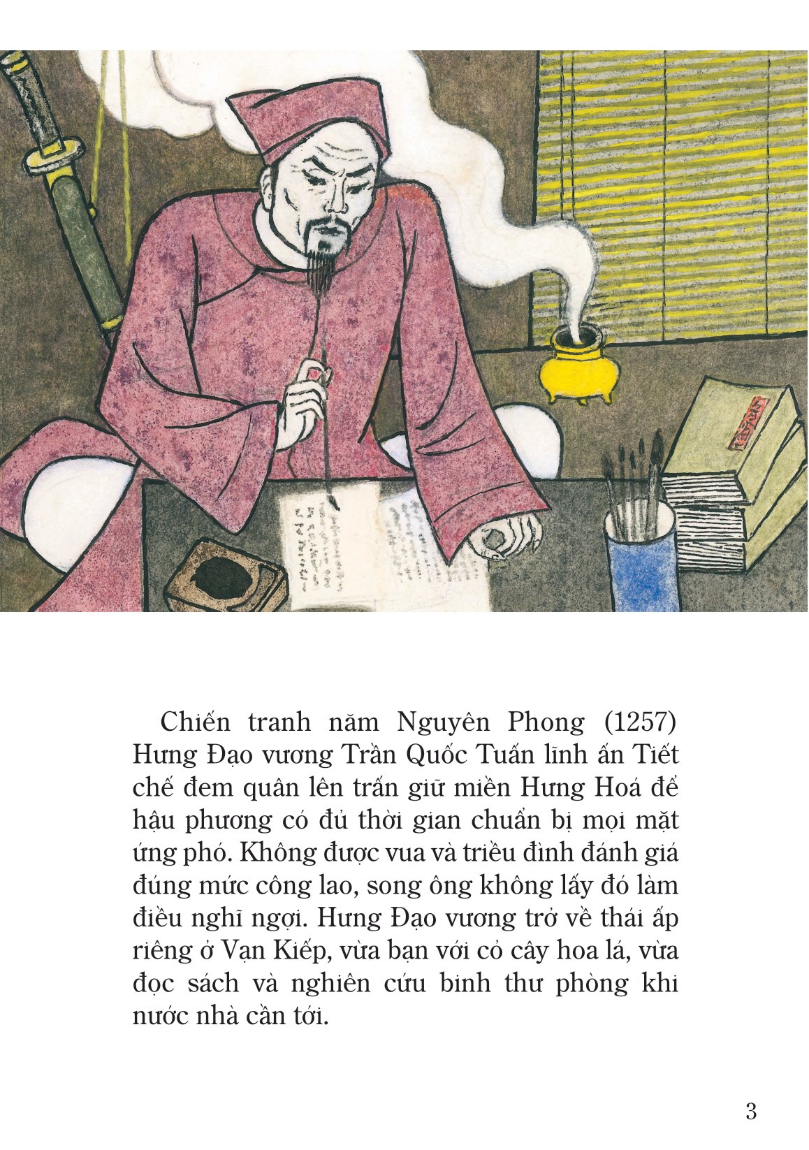 tranh truyện lịch sử việt nam - trần hưng đạo (tái bản 2023)