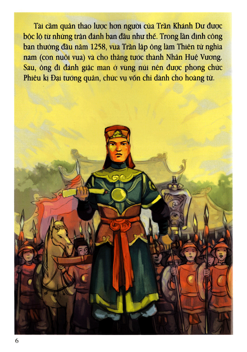 tranh truyện lịch sử việt nam - trần khánh dư (tái bản 2023)