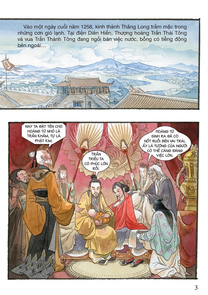 tranh truyện lịch sử việt nam - trần nhân tông (tái bản 2023)